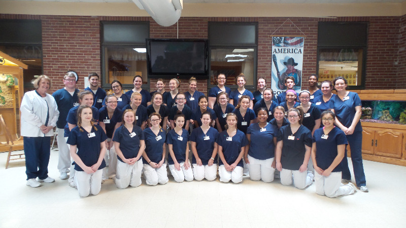 Nurse Assistant Students in Group Photo