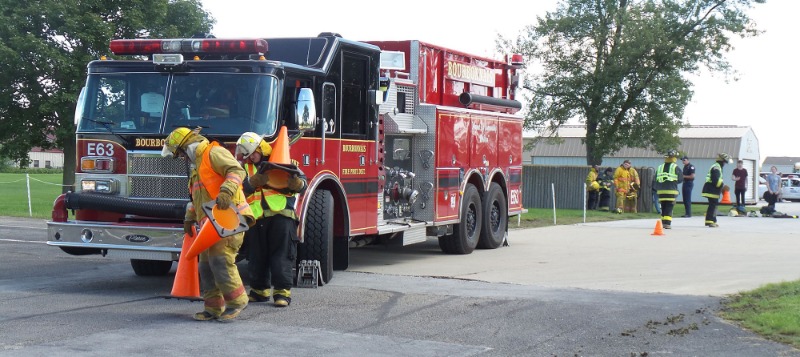 Fire-Rescue EMS Students Learning
